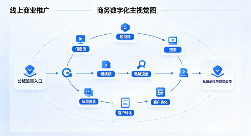 凤凰县线上商业推广怎么做？全域流量闭环搭建与低成本转化实战指南